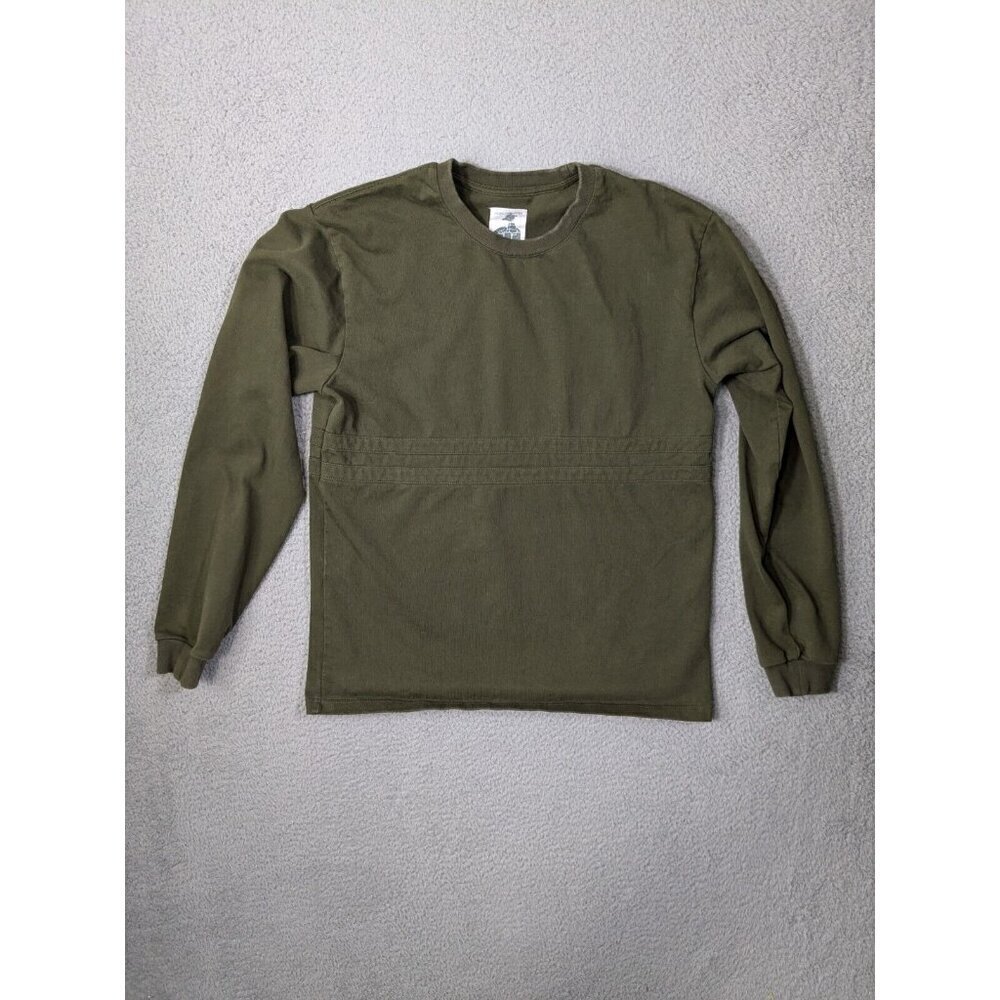 Adsum Noroll Long Sleeve Shirt Adult Medium Sweatshirt Top Crew Green